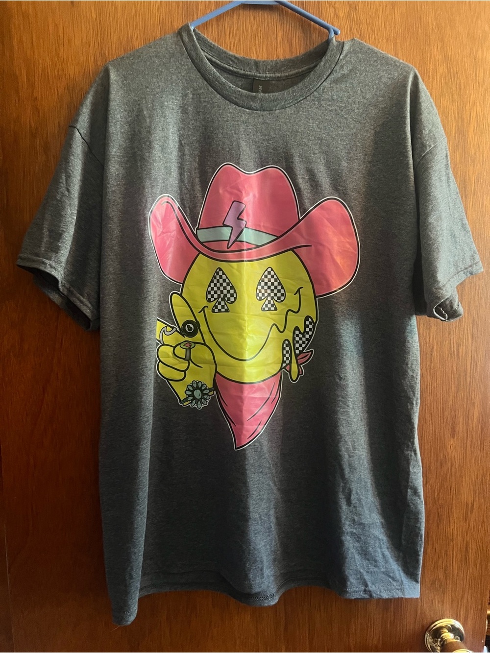 Gildan Charcoal Heather Crewneck T-Shirt